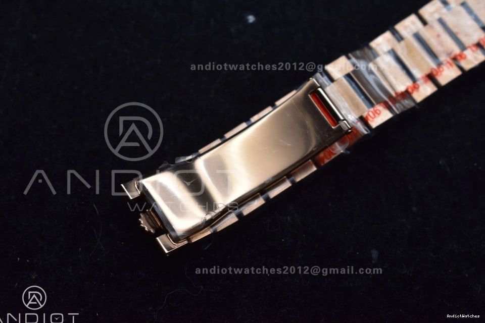 Diamond Square V5 Original DayDate RG (Gain Edition Dial Weight) President Best Steel 671 on 36 904L Grey with Bracelet vr3255 QF 0129